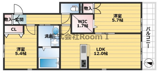 【間取り】 | メゾン東田辺