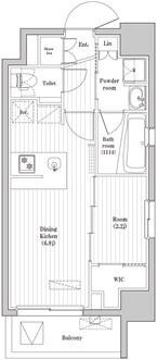 【間取り】 | アジールコート蒲田 | 間取り図