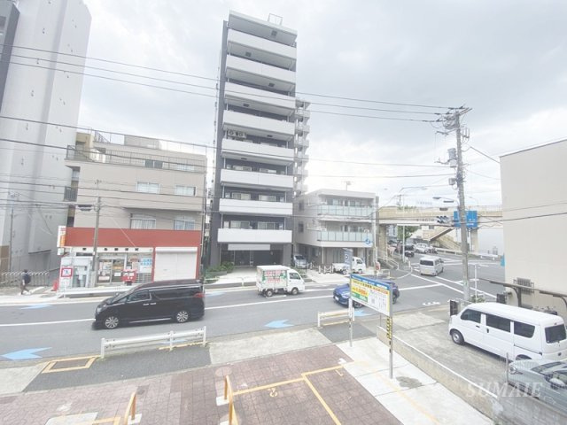サンハイツ東十条の駐車場|バルコニーからの景色です♪