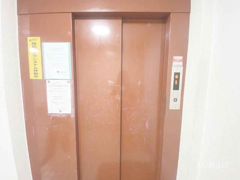 サンハイツ東十条のその他共用部分|エレベーターです♪