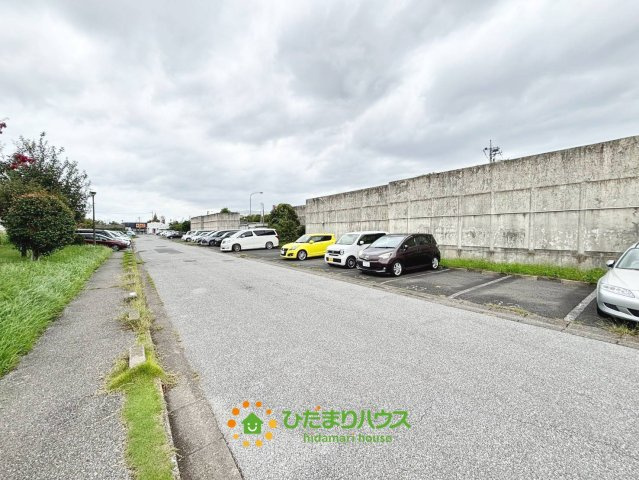杉戸内田団地の駐車場