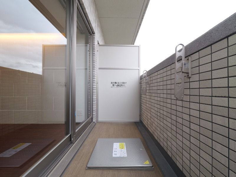 プレジオ西宮北口のバルコニー