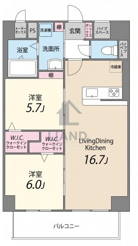 博多グランドレジデンス　那珂小学校区の間取り|博多グランドレジデンス
