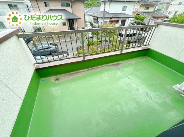 いわき市平下荒川字久世原　中古戸建　のバルコニー
