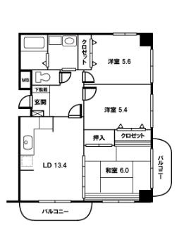 【間取り】 | モーニングパーク朝霞