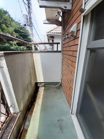 シティパレス清水町Ⅱのバルコニー|暖かな日差しのふりそそぐバルコニー