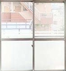 サンシャインハイツのバルコニー