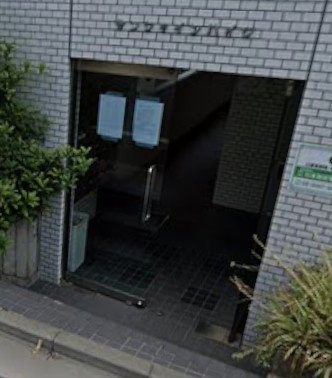サンシャインハイツのエントランス