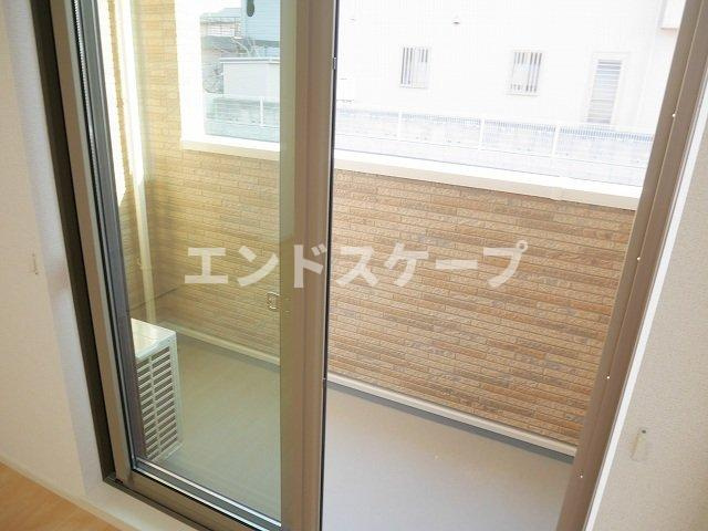 メゾンユーグレナのバルコニー|高崎、前橋のお部屋探しはエンドスケープまで！お客様の理想お聞かせ下さい♪