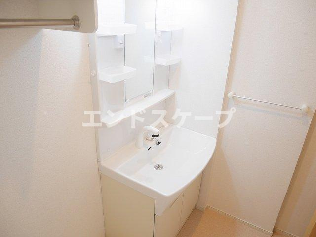メゾンユーグレナの洗面所|高崎、前橋のお部屋探しはエンドスケープまで！お客様の理想お聞かせ下さい♪