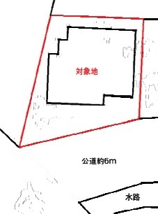 川越市上野田町　建築条件なし売地　東武東上線『川越市駅』徒歩14分　【泉小学区】