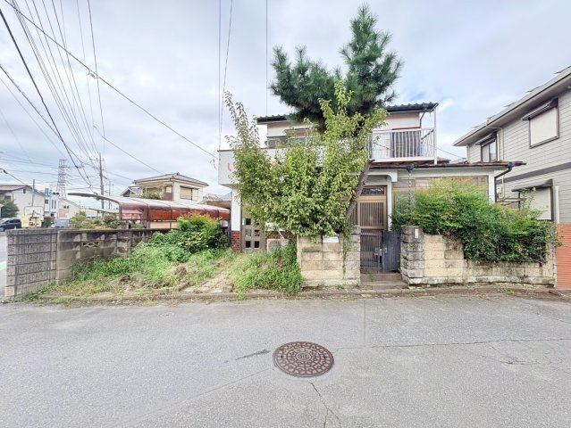 川越市上野田町　建築条件なし売地　東武東上線『川越市駅』徒歩14分　【泉小学区】の前面道路含む現地写真