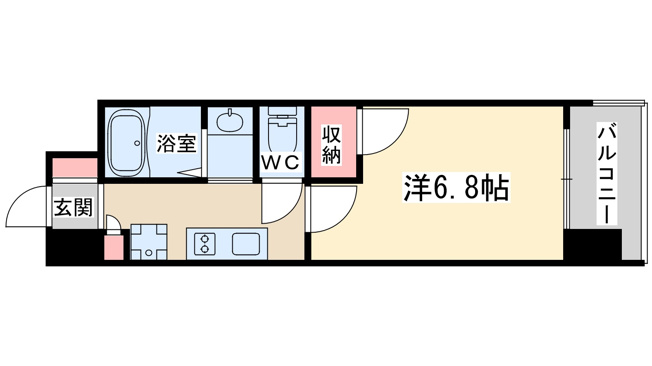 【間取り】 | リビオメゾン西天満