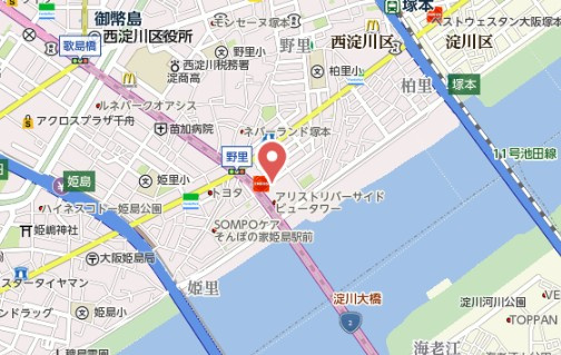 【地図】 | エスリード大阪セレスティア