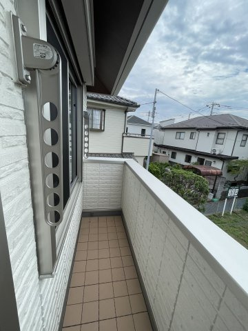 北町5丁目貸家のバルコニー