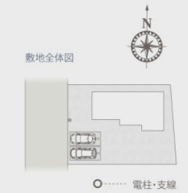 高崎市吉井町吉井第１期（全4棟）2号棟の区画図