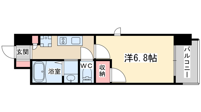【間取り】 | リビオメゾン西天満