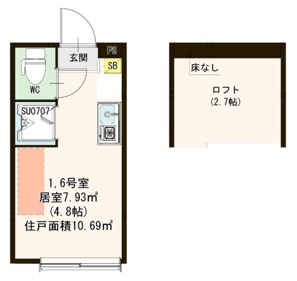 【間取り】 | ハーモニーテラス南阿佐ヶ谷Ⅱ