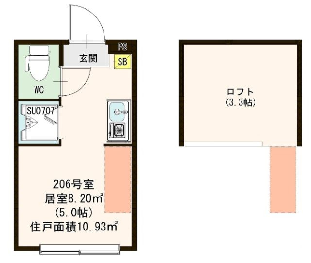【間取り】 | ハーモニーテラス永福Ⅱ