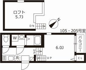 ハーモニーテラス千種の間取り