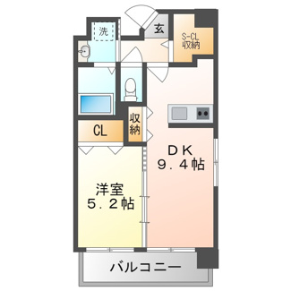 【間取り】 | プリュネル繁多川