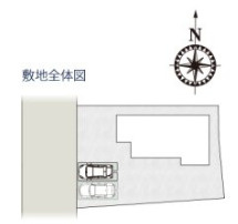 高崎市吉井町吉井第１期（全4棟）4号棟の区画図
