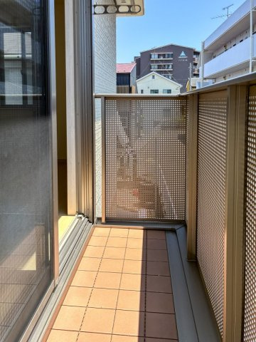 ソレイユ湘南Ｂのバルコニー|落ち着いた時間を過ごせるバルコニーです