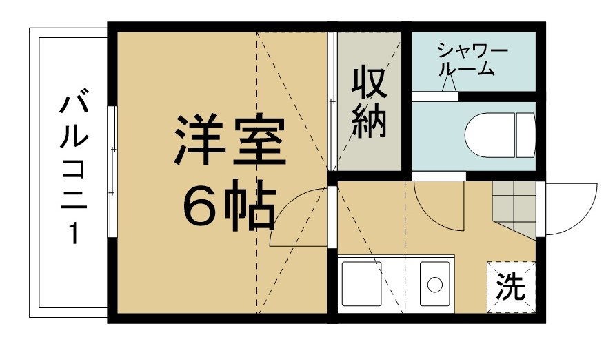アークパル茅ヶ崎の間取り