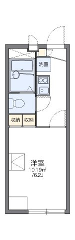 レオパレス湘南茅ヶ崎の間取り