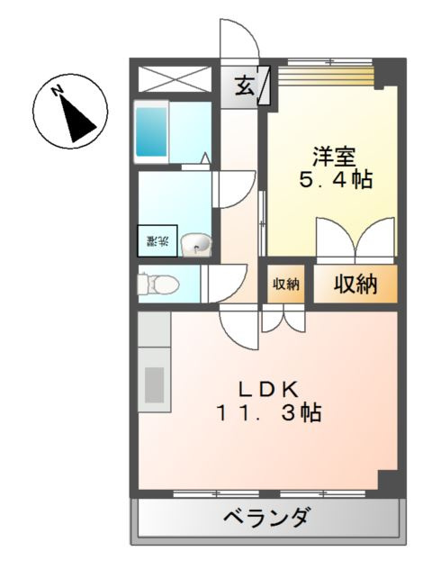 ラベンダー湘南の間取り