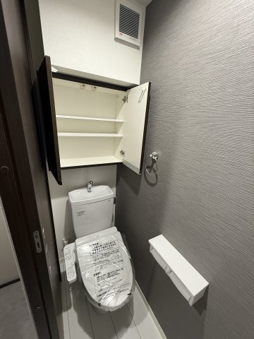 アクアリーヴ東海岸のトイレ|ゆったりとした空間のトイレです