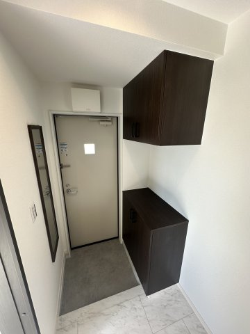ヴィラージュ辻堂の玄関|シンプルで使いやすい玄関です