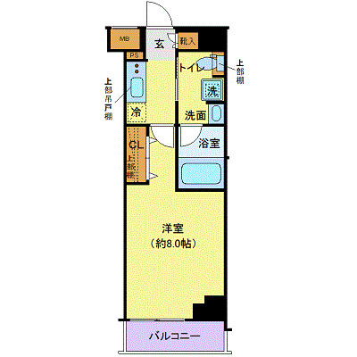 クレヴィスタ西馬込の間取り