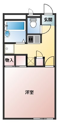 【間取り】 | レオパレス新堂