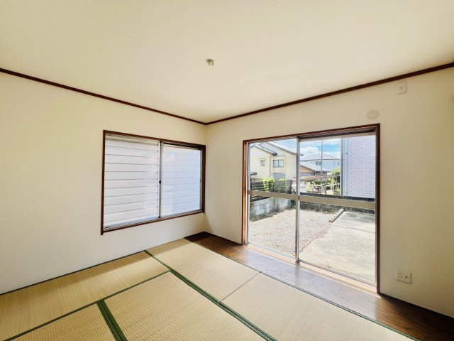 太田市新田木崎町の和室|1階和室は、来客時にも重宝します◎