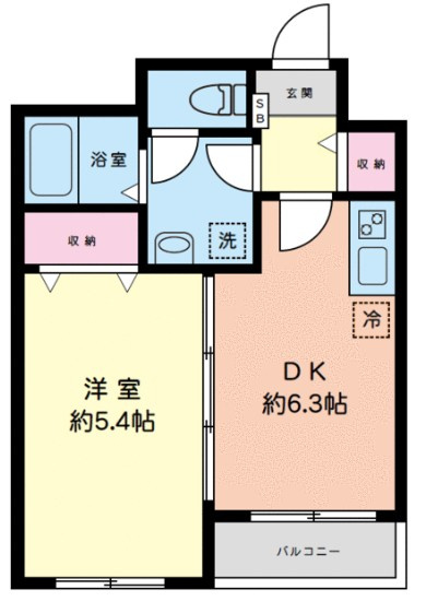 マイメゾン八幡の間取り
