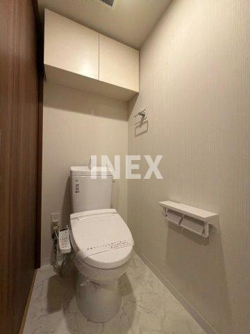 横浜市戸塚区品濃町の賃貸マンションのトイレ