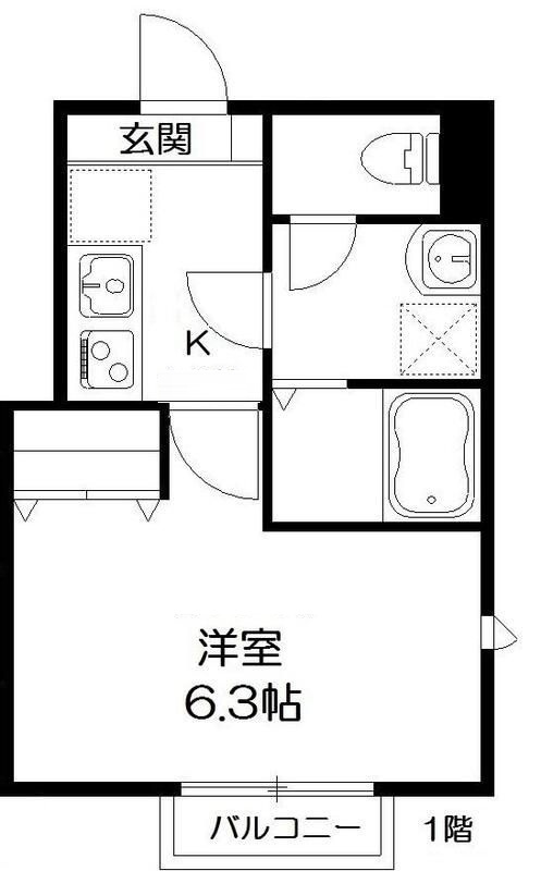 エルヴィスの間取り|間取りです。