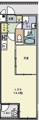 シュヴァルブラン白馬の間取り|間取りです。