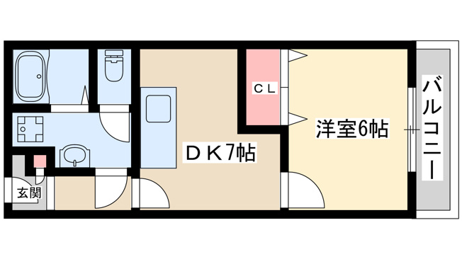【間取り】 | ビギンハイツＢ棟