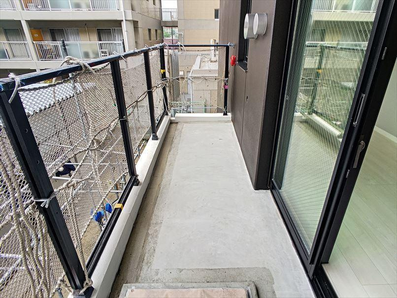 福岡市南区清水１丁目の賃貸マンションのバルコニー