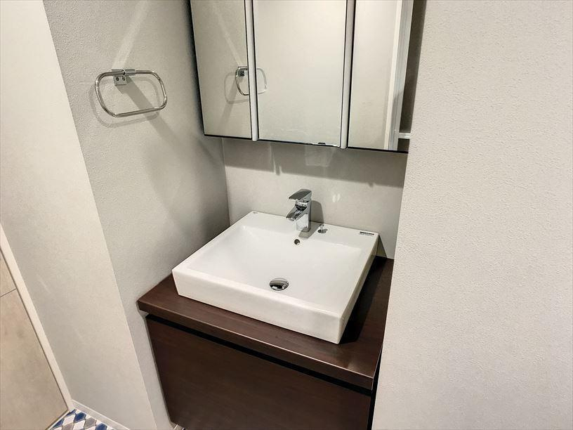 福岡市南区清水１丁目の賃貸マンションの洗面所