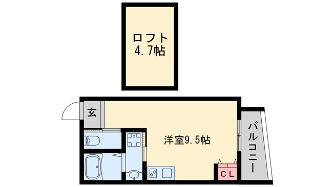 【間取り】 | リヒト新大阪ウエスト
