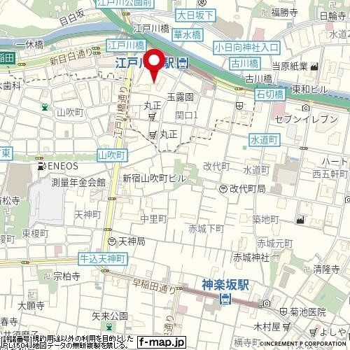 プレール文京ウエストの地図
