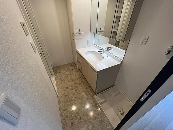 センティア中之島南の独立洗面台