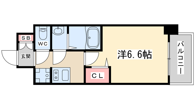 【間取り】 | プレサンス西中島南方セレスト