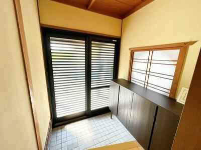 宇部市末広町リフォーム済み戸建ての玄関