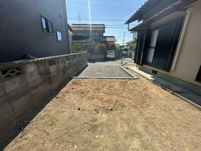 宇部市末広町リフォーム済み戸建ての庭