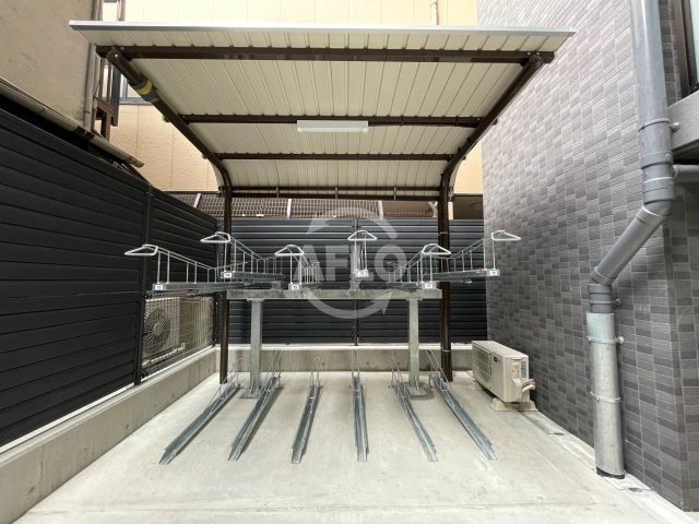 レジュールアッシュ谷町六丁目フェリシアの設備|ファーストフィオーレ谷町六丁目フェリシア　駐輪場