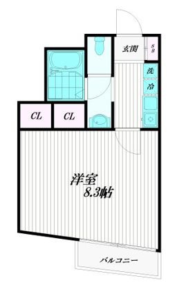 アヴァンセ西遊の間取り|間取りです。